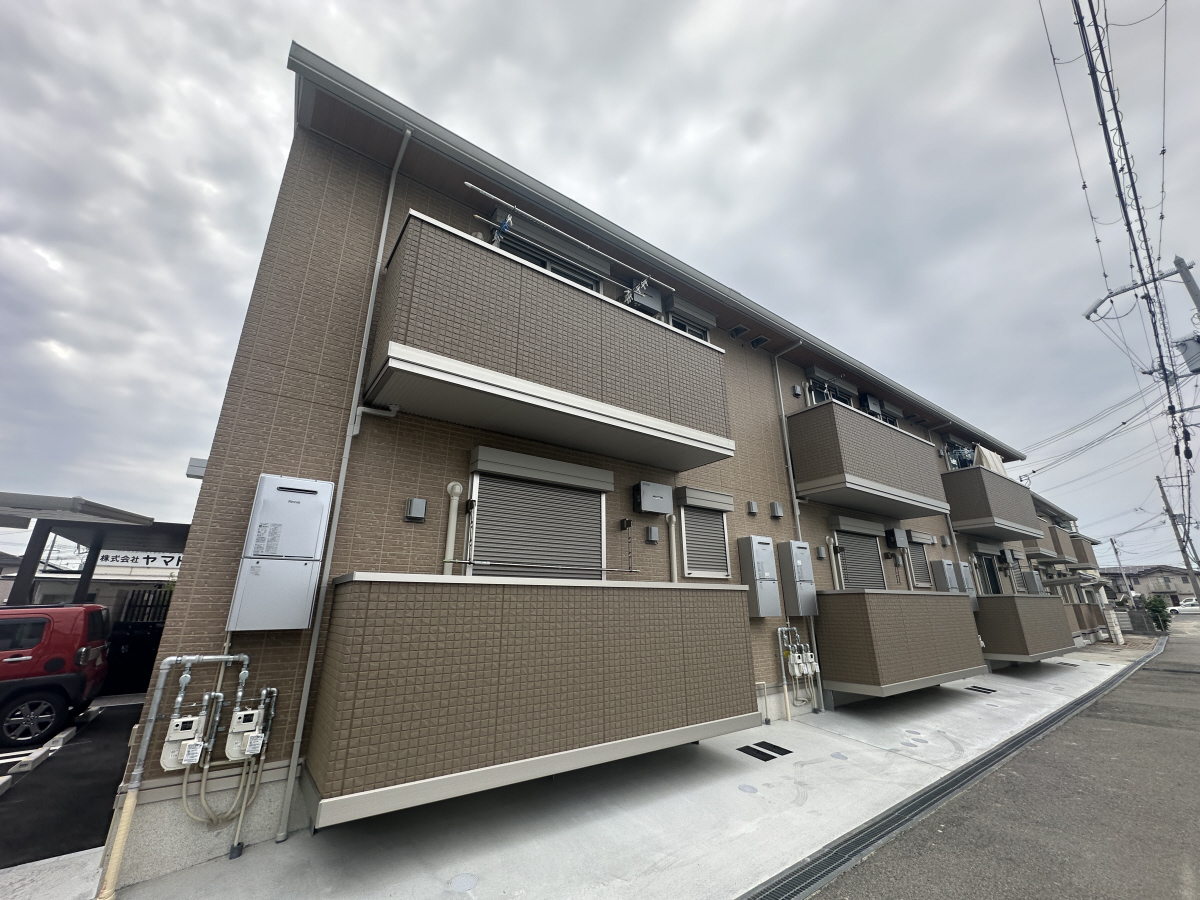 物件番号:1076743038 セキュリティも安心の新築ハイツ　ペットOK（犬又は猫）　エアコン2台等設備充実