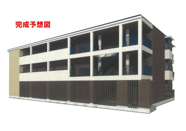 物件番号:1076746819 大手ハウスメーカー施工の新築ハイツ オートロックつき インターネット無料です