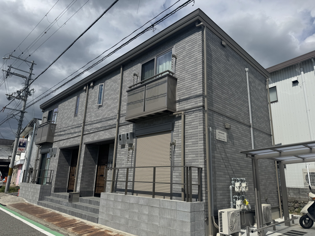 物件番号:1076745350 設備充実の新築ハイツ　駐車場１台込み　全戸角部屋で日当たり良好です